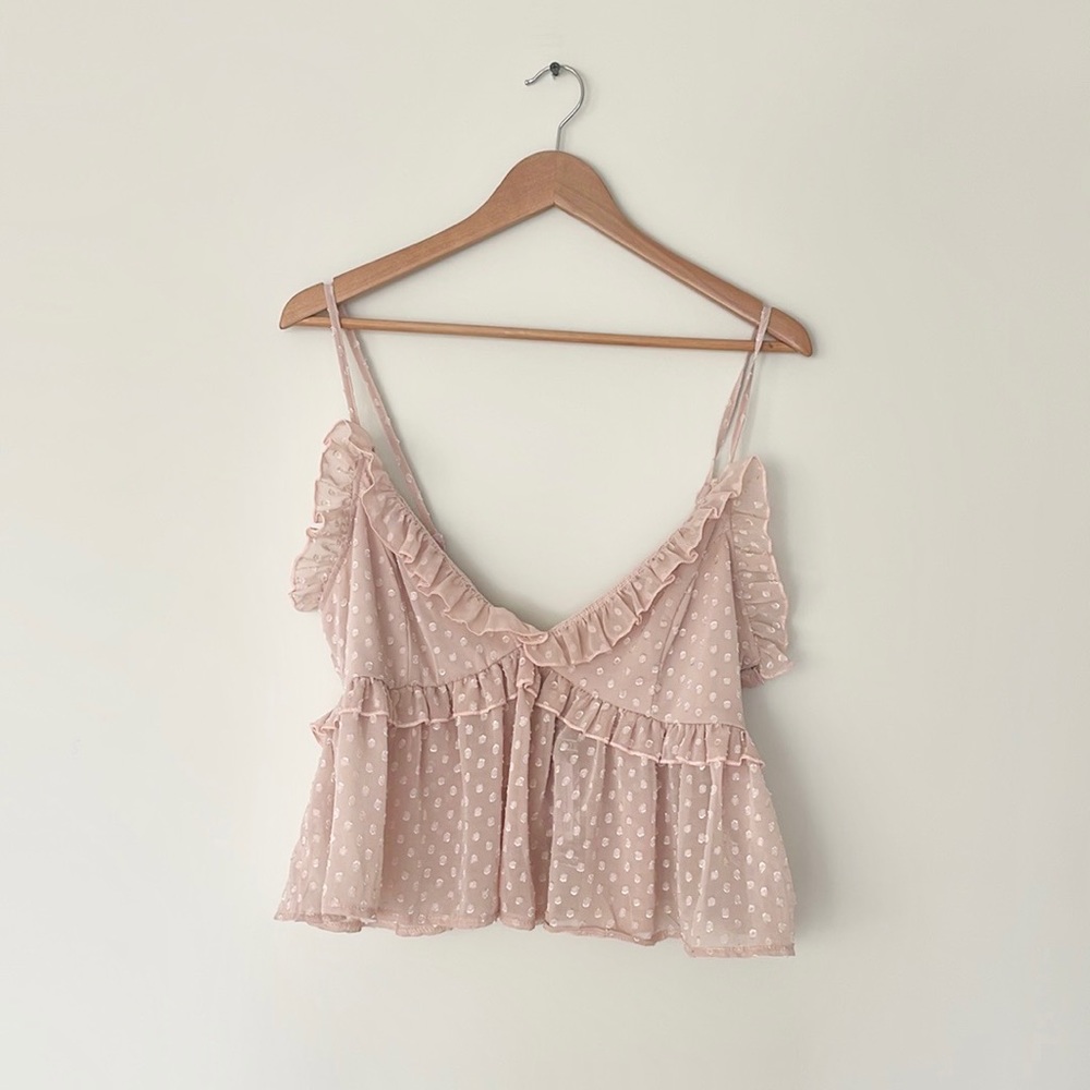 Boohoo Ruffle Detail Top